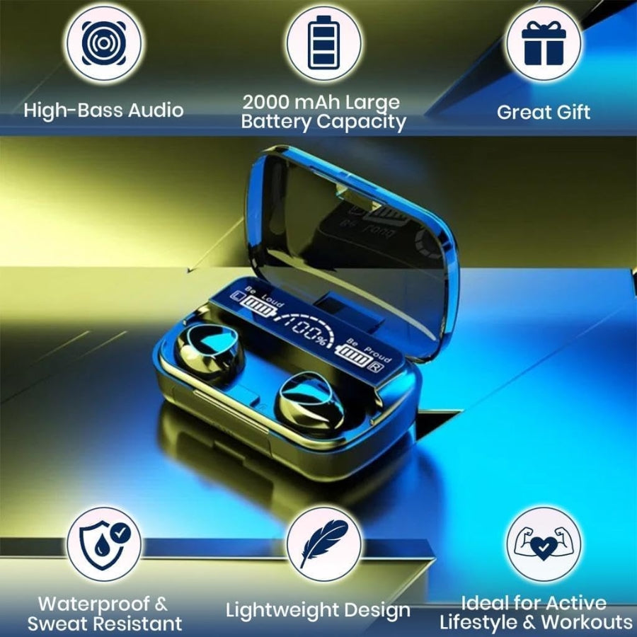 M10 Earbuds V5.3 – Bluetooth Wireless