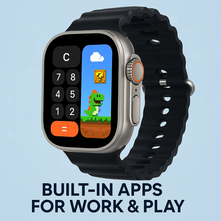 TLTM-M7000 Ultra 2 (10+1) Smartwatch with Earbuds