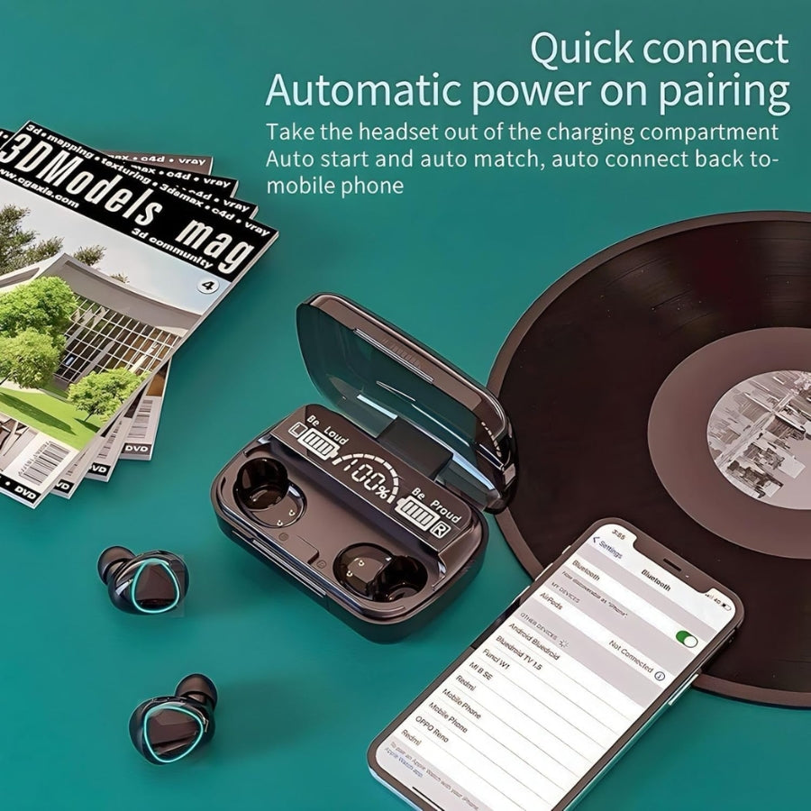 M10 Earbuds V5.3 – Bluetooth Wireless