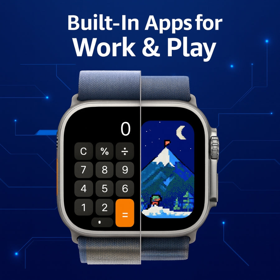 Ultra 2 Smart Watch (10+1) with Earbuds