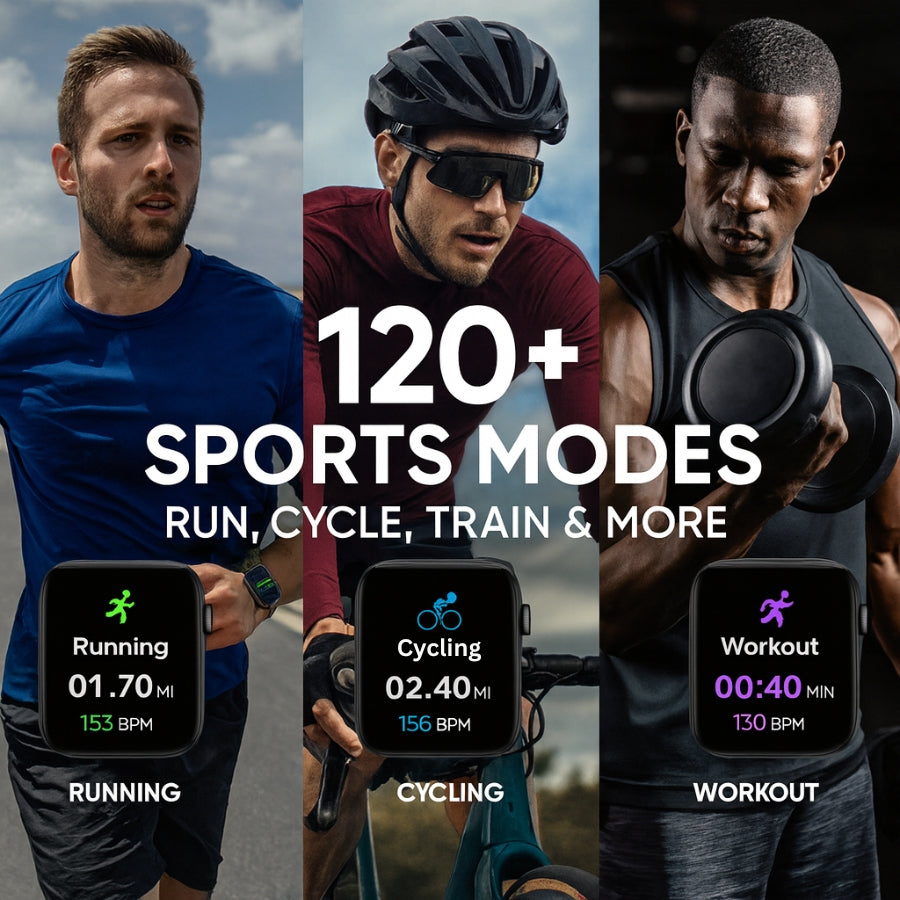 TLTM M900 Smartwatch Series 10 – AMOLED Display + 7 Straps