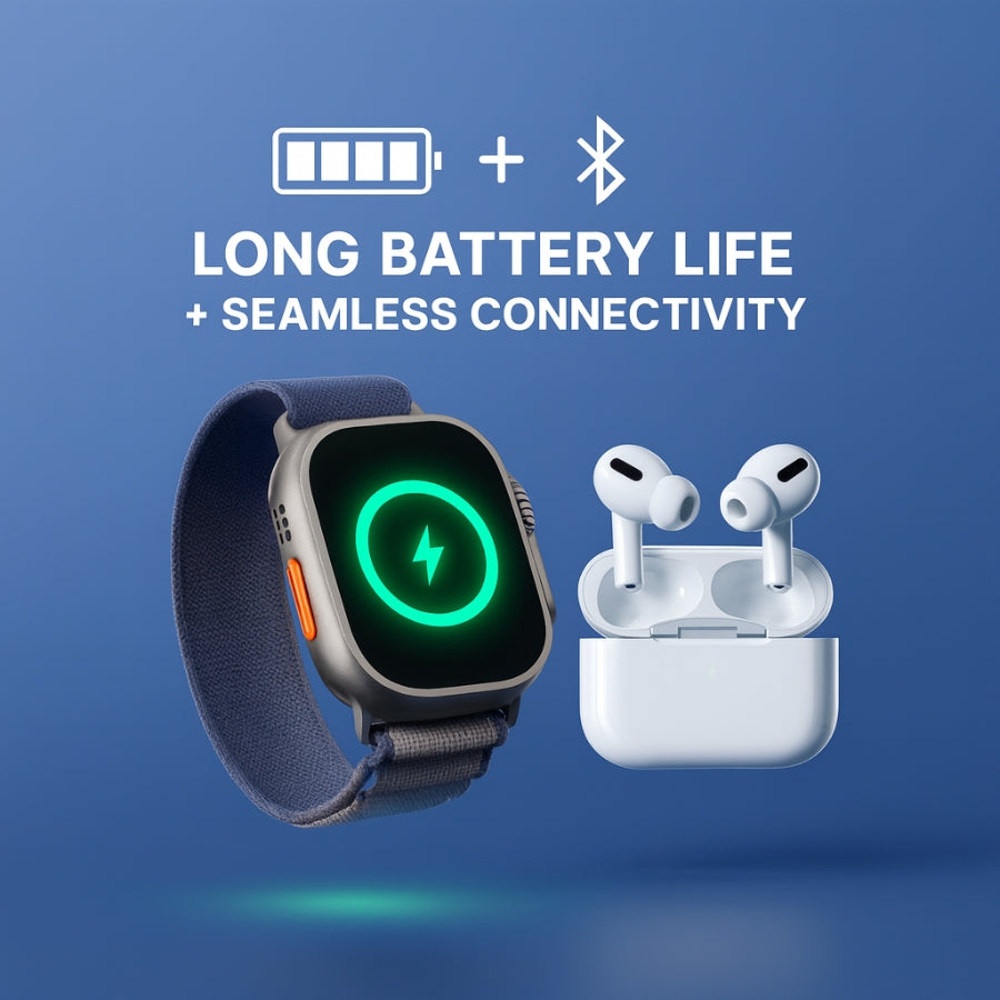 Ultra 2 Smart Watch (10+1) with Earbuds