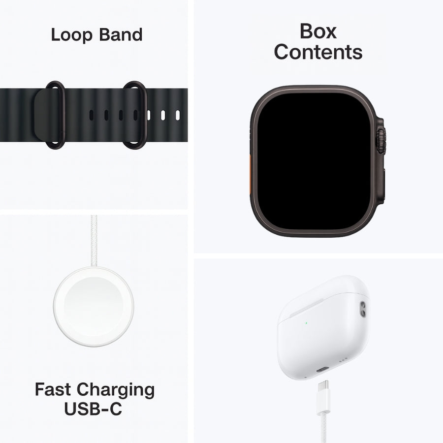 TLTM-M7000 Ultra 2 (10+1) Smartwatch with Earbuds