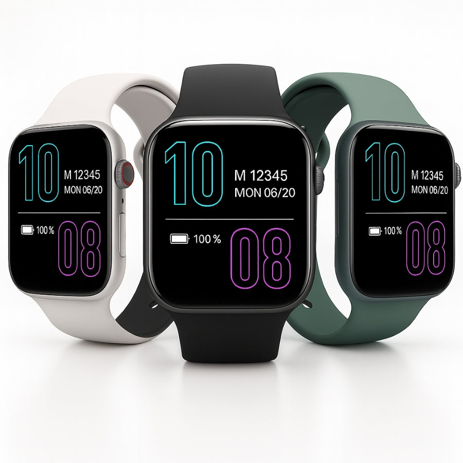 TLTM M900 Smartwatch Series 10 – AMOLED Display + 7 Straps