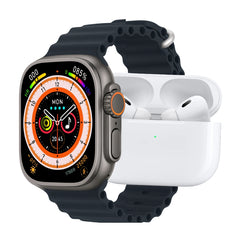 TLTM-M7000 Ultra 2 (10+1) Smartwatch with Earbuds