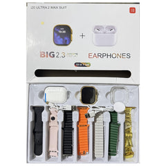 I20 Ultra Max Smart Watch (10-in-1 Box)